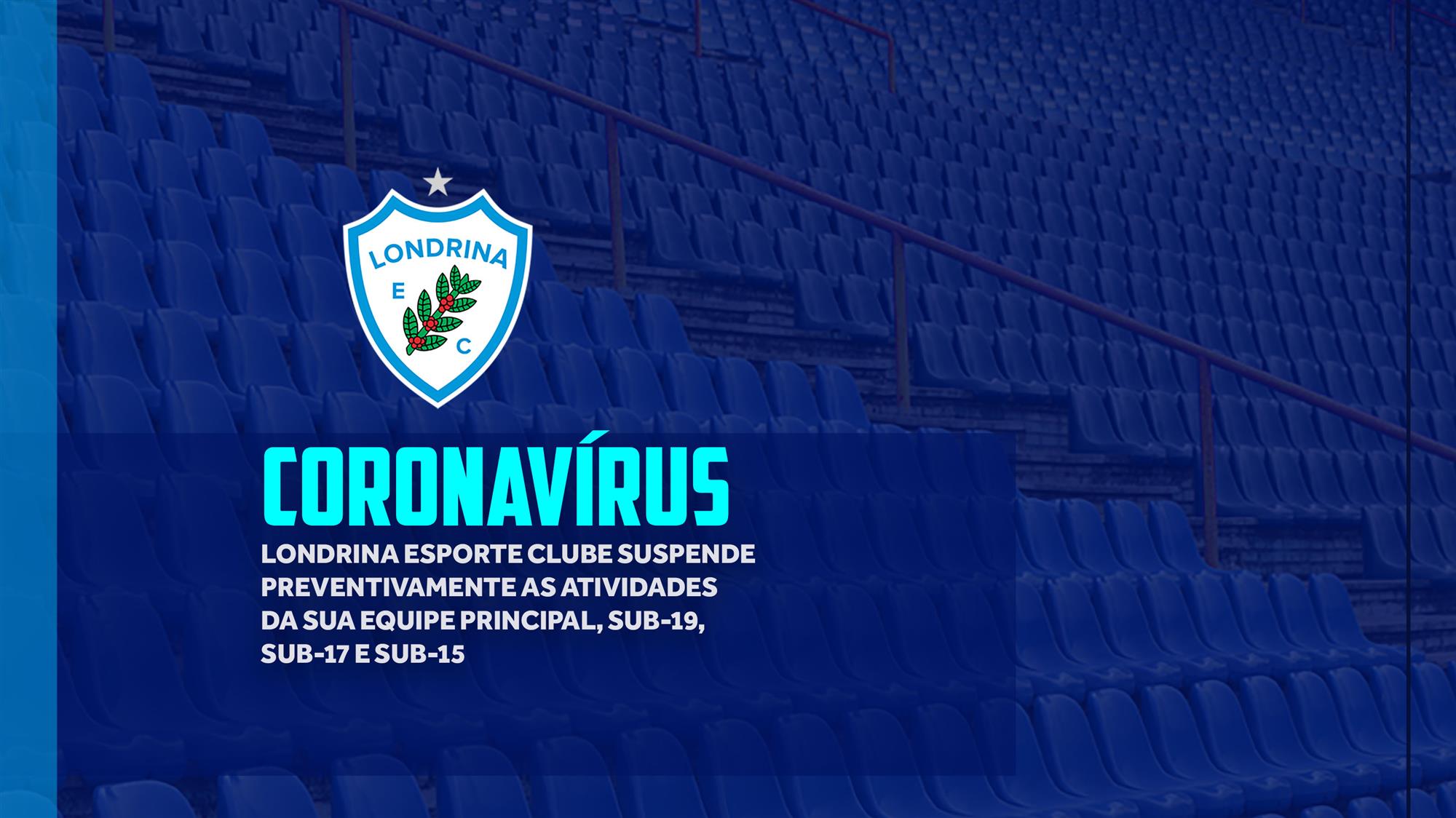 Londrina libera atletas e suspende as atividades como medida preventiva ao avanço do Coronavírus